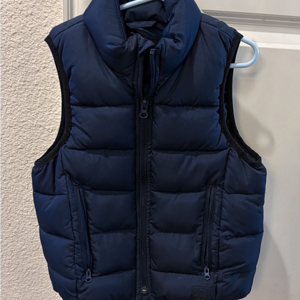 GAP Dark Blue Kids Puffer Vest